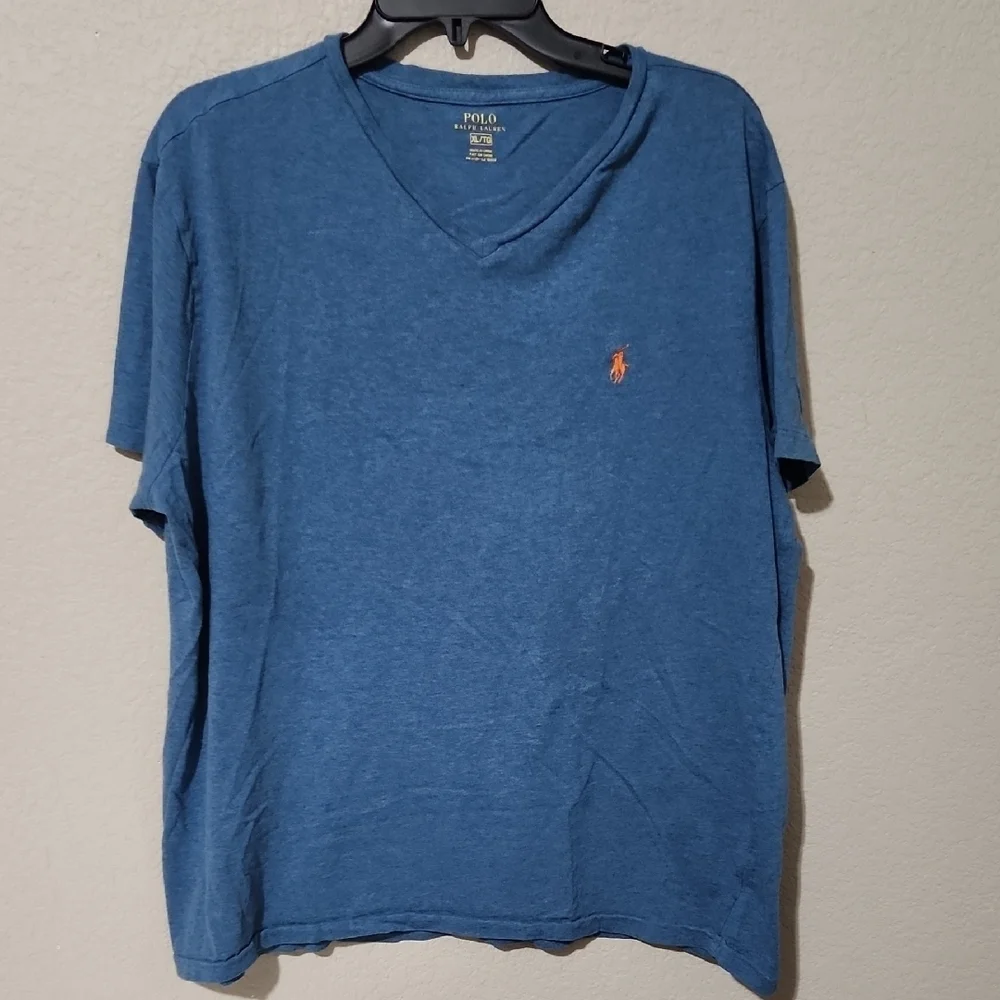 Polo by Ralph Lauren Shirt Mens Blue Short Sleeve Tee